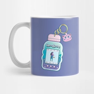 Karmagotcha - Bojack Tamagotchi - 90s Japanese Toy Mug